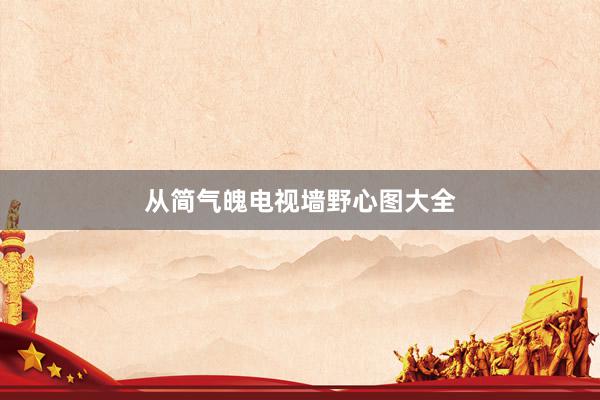 从简气魄电视墙野心图大全